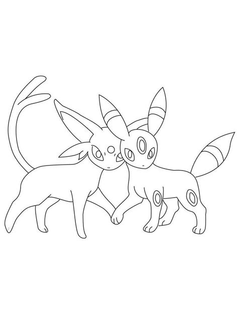 27+ Pokemon Espeon Coloring Pages - RidahMelael