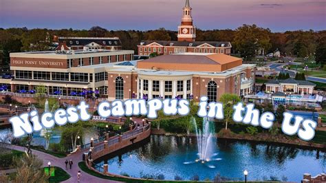 HIGH POINT UNIVERSITY CAMPUS TOUR - YouTube