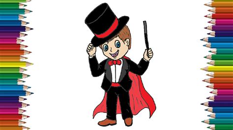 Pin by Maria on Green magic | Cartoon drawings, Magician drawing, Simple cartoon