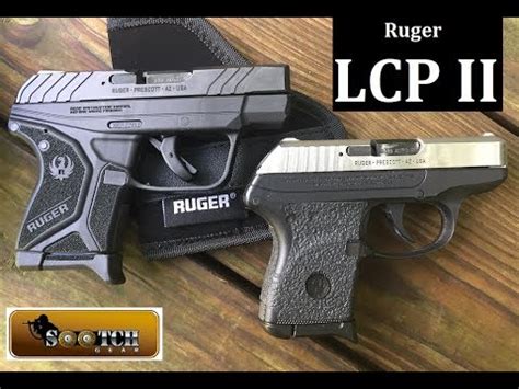 Ruger LCP II Pistol Review : Deep Concealment - YouTube