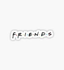 Friends Stickers for Sale | Stickers, Logo sticker, Retro logos