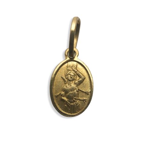 Tiny 18k Gold St Sebastian Medal São Sebastião • PreAdored® Sustainable Luxury