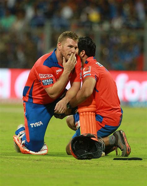 IPL 2016: Aaron Finch's Third Consecutive Fifty Gives Gujarat Lions Thrilling Win | Photo Gallery