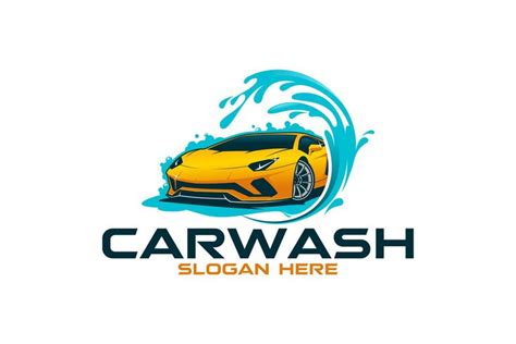 Car Wash Logo Template | Wash logo, Car wash, Logo design template