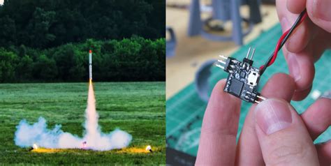 Three-Stage Thrust Vectoring Model Rocket With Tiny Flight Computers | Hackaday