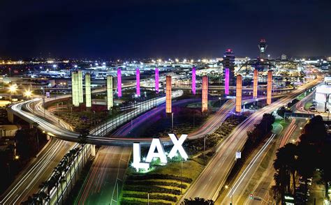 LAX from above: night vision: Scott Stulberg Photography