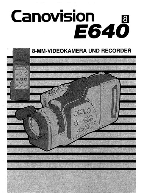 Owner's Manual for CANON E640 - Download