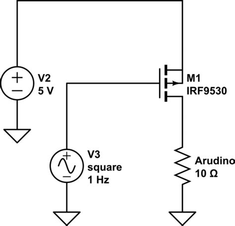 Can I use a mosfet as a switch to power arduino? - Electrical ...