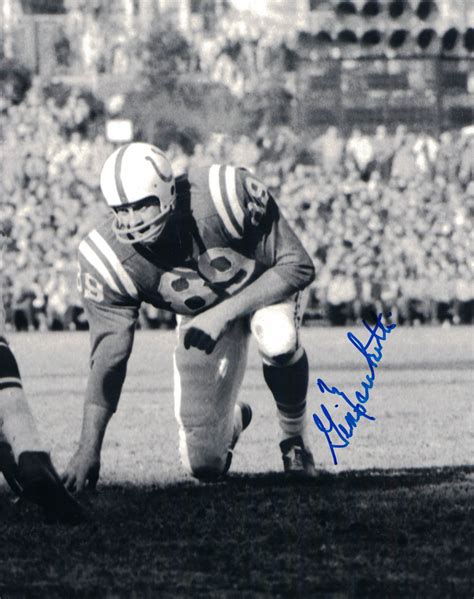 Gino Marchetti Autographed/Signed Baltimore Colts 8×10 Photo 30114 ...