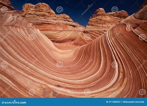 USA - Coyote Buttes - the Wave Formation Stock Photo - Image of huge ...