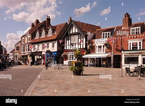 Beverley Town Centre, East Yorkshire Stock Photo - Alamy