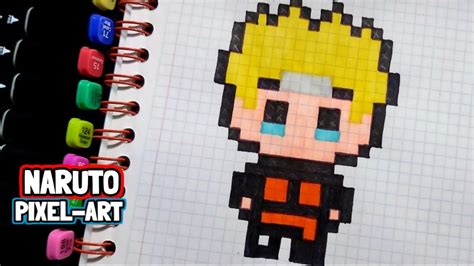 Como Dibujar A Naruto En 8 Bit O Pixel Art Tutorial Paso A Paso Images ...