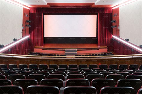 Empty Movie Theater - Stock Photos | Motion Array