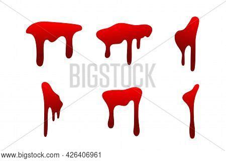 Blood Drip Cartoon Vector & Photo (Free Trial) | Bigstock