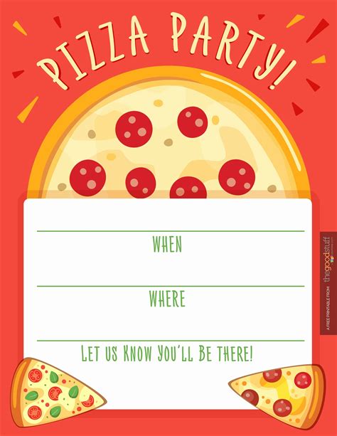 Pizza Party Invitation Templates Luxury Hostess Helpers Free Pizza Party Printables the… | Festa ...