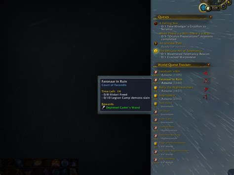 World Quest Tracker : Map, Coords, Compasses : World of Warcraft AddOns