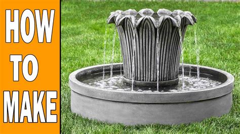 Diy Cement Garden Fountains | Fasci Garden