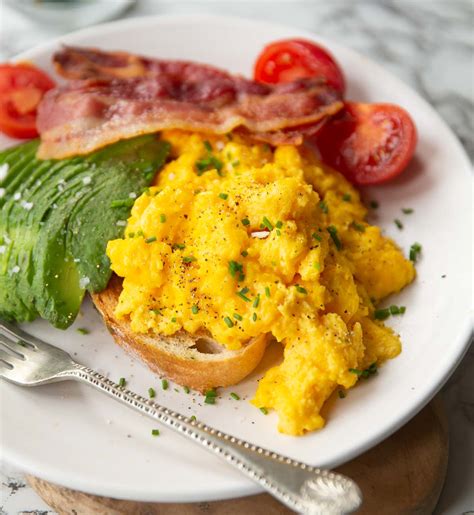 Cheesy Scrambled Eggs | Don't Go Bacon My Heart