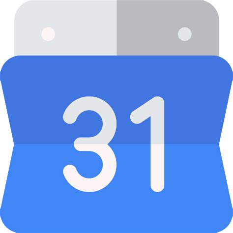 Google calendar Basic Rounded Flat icon