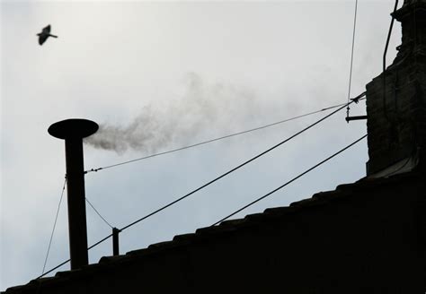 Conclave smoke signals a bit of a gray area