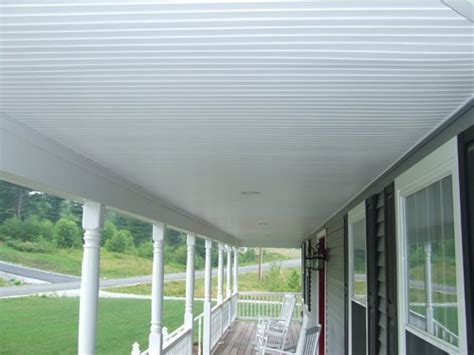 Using Vinyl Beadboard Soffit for Porch Ceilings