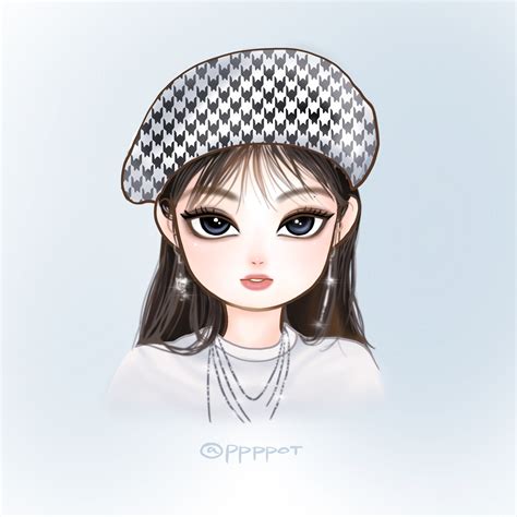 PPPPOT on Twitter: "D-1😍 #JENNIE #BLACKPINKTHEALBUM #BLACKPINK #jenniefanart @BLACKPINK ...