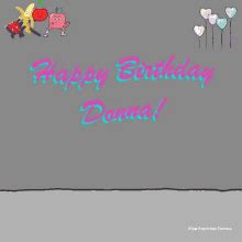 Happy Birthday Donna GIF - HappyBirthdayDonna - Discover & Share GIFs