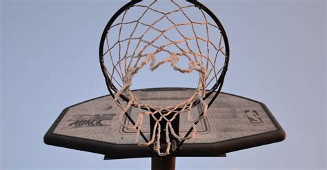 Low-angle Photography of Brown and Black Basketball Hoop · Free Stock Photo