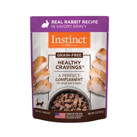 Instinct® Healthy Cravings Cat Food Topper - Natural, Grain Free, Rabbit