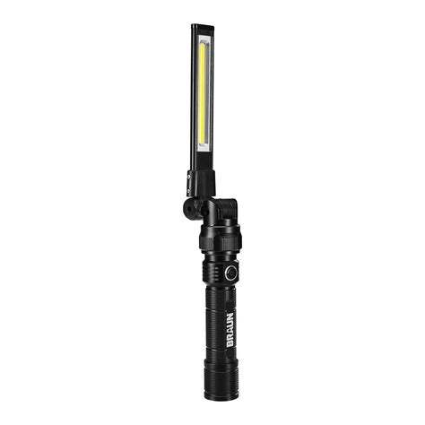 500 Lumen LED Rechargeable Magnetic Handheld Foldable Slim Bar Work Light