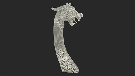 Viking Ship Dragon Head 3D Model - TurboSquid 1786441