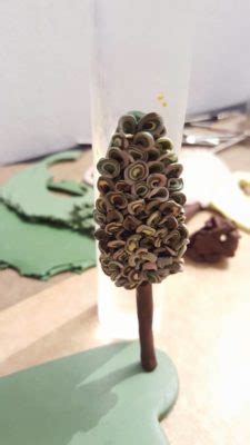 Polymer clay tree tutorial