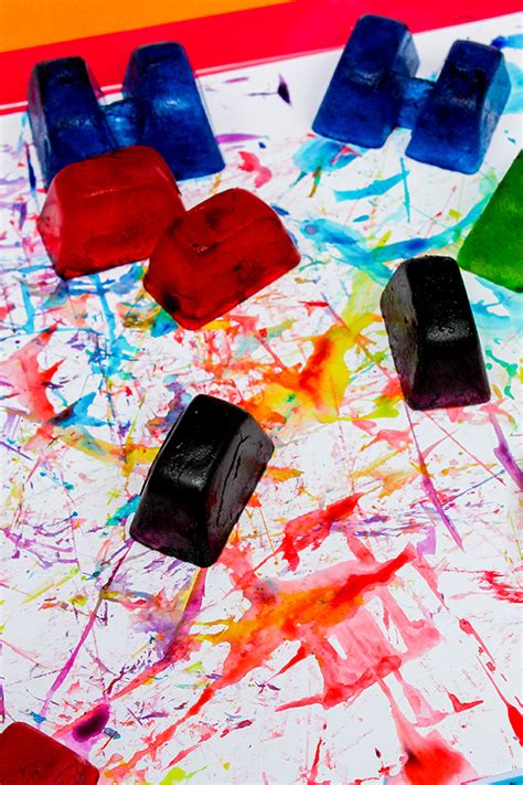 Ice Cube Painting: Sensory Activity for Toddlers & Preschoolers