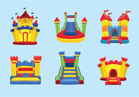 Bounce House Vector 125762 Vector Art at Vecteezy