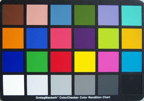 Color calibration with a color chart - Video Production Stack Exchange