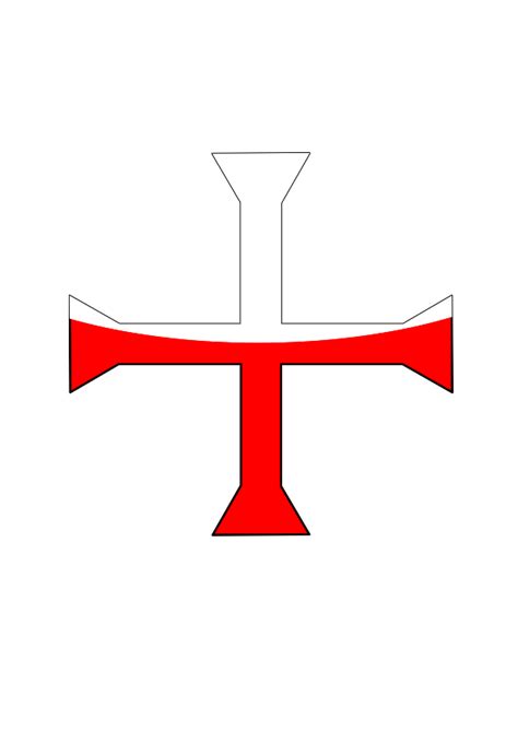 Download #C0C0C0 Templarcrosstwo SVG | FreePNGImg