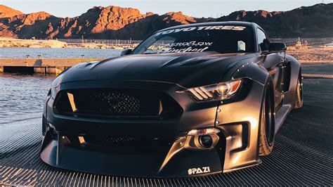 If Darth Vader Was a Car: Black Mustang Fitted with Pazi Performance ...