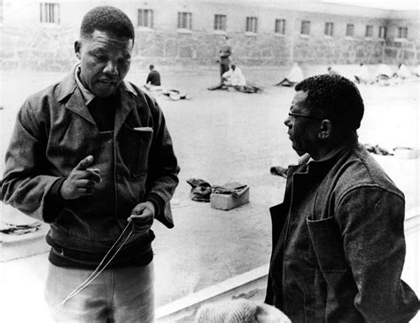 Nelson Mandela at Robben Island Prison - Chicago Tribune