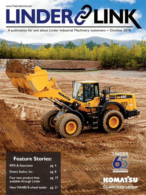 Linder Industrial Machinery The Linder Link,, October 2018 by Construction Publications, Inc - Issuu