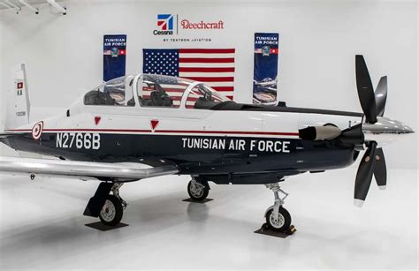 Tunisian Air Force Receives First Beechcraft T-6C Texan II Military ...