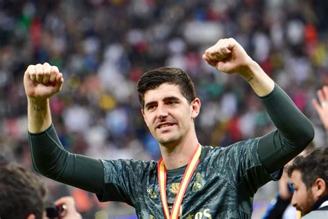 Former Chelsea goalkeeper Thibaut Courtois is the hero as Real Madrid ...