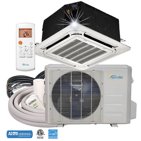 Senville SENA-24HF-IC 24000 BTU Ductless Mini Split Air Conditioner ...