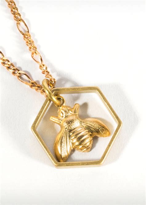 Honey Bee Necklace | Jewelry, Bee jewelry, Necklace