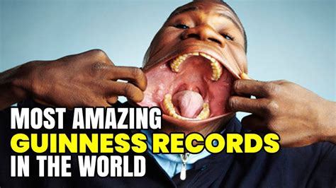 Top 10 Most Amazing Guinness Records In The World - YouTube