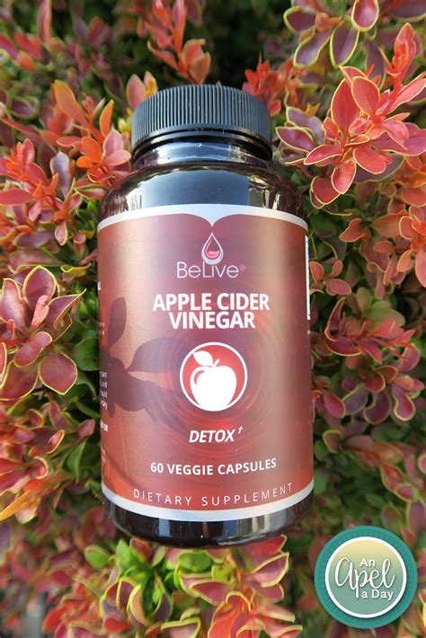 An Apel a Day: BeLive Apple Cider Vinegar Pills Review