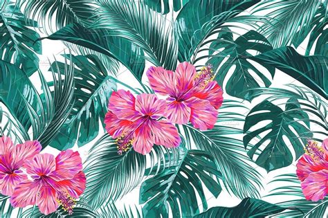 Tropical Print Wallpapers - Top Free Tropical Print Backgrounds - WallpaperAccess