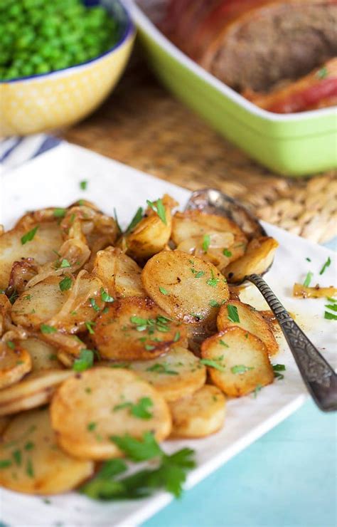 French Lyonnaise Potatoes Recipe - The Suburban Soapbox