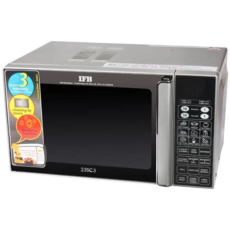 IFB 23 L Convection Microwave Oven (IFB 23SC3, Metallic Silver ...