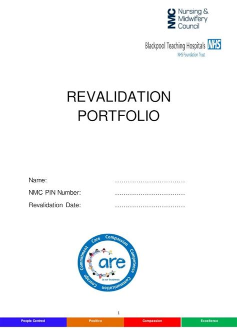 (PDF) REVALIDATION PORTFOLIO · examples of the types of CPD activities ...