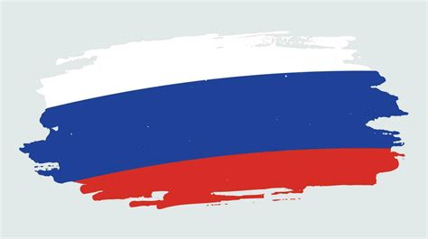 Creative Russia grunge flag 12769697 Vector Art at Vecteezy